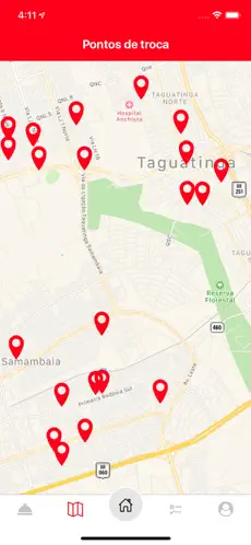 Retornável — interface app