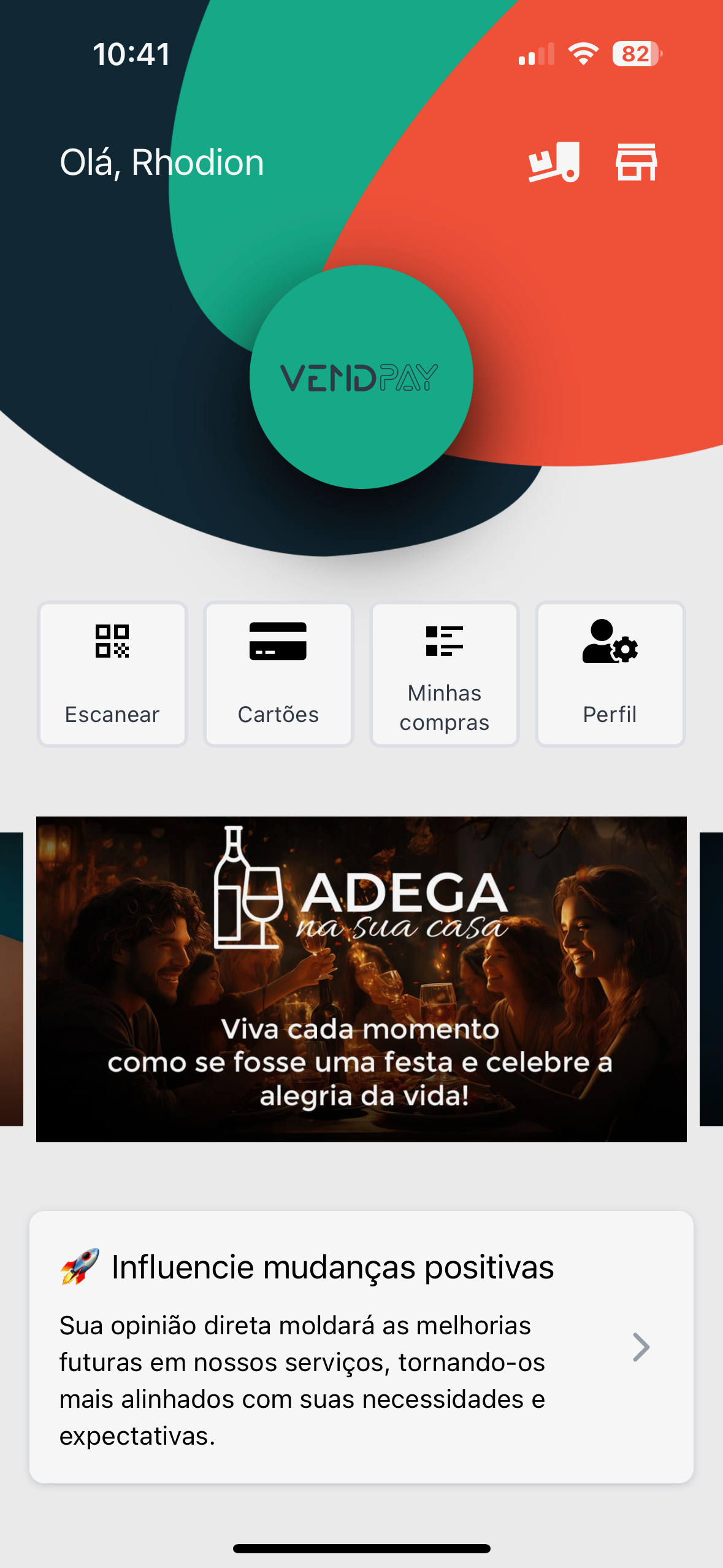 VendPay — app mobile